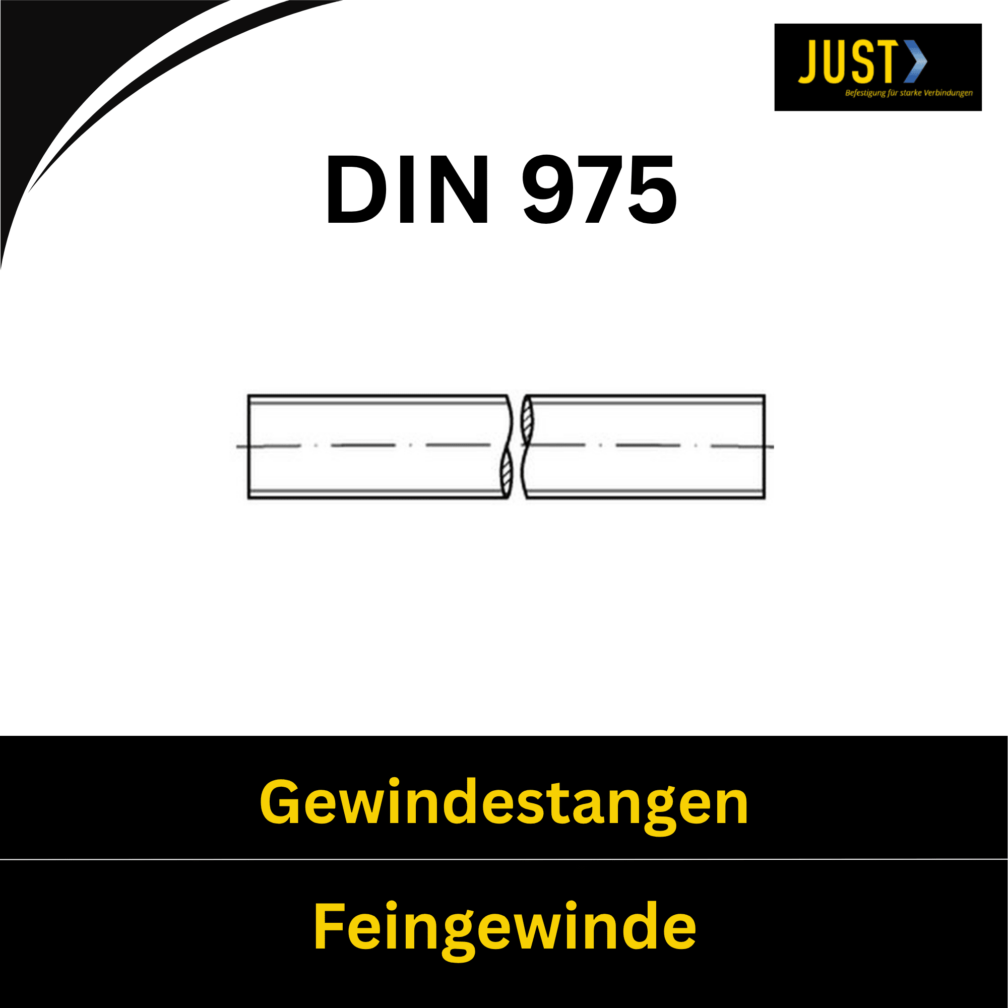 Bild für Kategorie Gewindestangen - Feingewinde